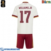 Fotballdrakt Barn Spania Nico Williams #17 Bortedraktsett VM 2026 Kortermet (+ Korte bukser)